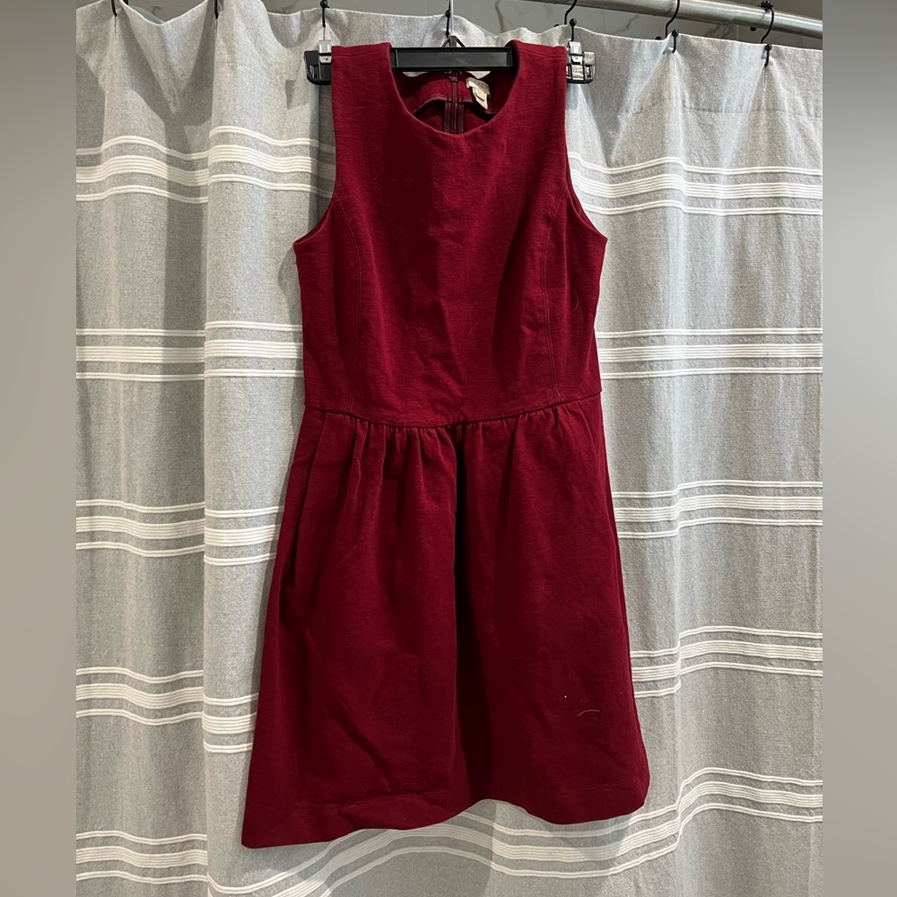 thick stretchy sleeveless work dress